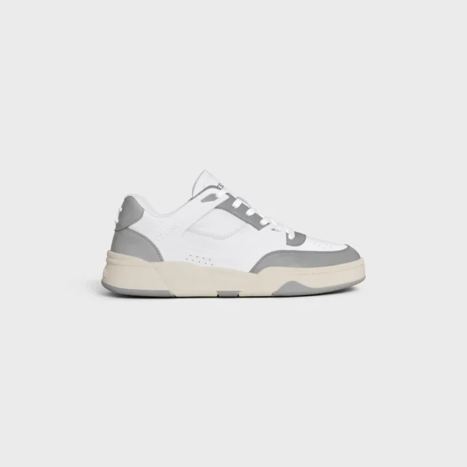 Zapatillas deportivas con cordones CELINE Trainer Ct-09 de piel de becerro y malla Zapatillas deportivas con cordones CELINE Trainer Ct-09 de piel de becerro y malla