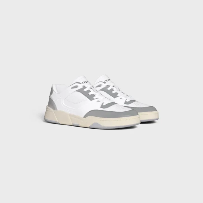 Zapatillas deportivas con cordones CELINE Trainer Ct-09 de piel de becerro y malla Zapatillas deportivas con cordones CELINE Trainer Ct-09 de piel de becerro y malla