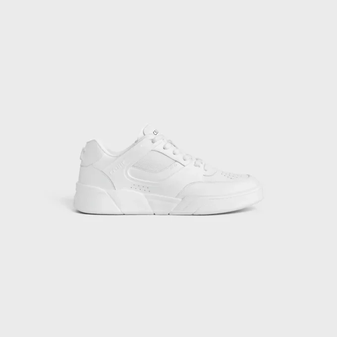Zapatillas deportivas Ct-09 en piel de becerro y malla