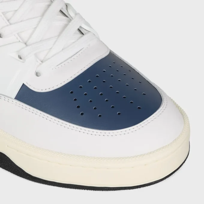 Zapatillas deportivas Ct-09 en piel de becerro y malla