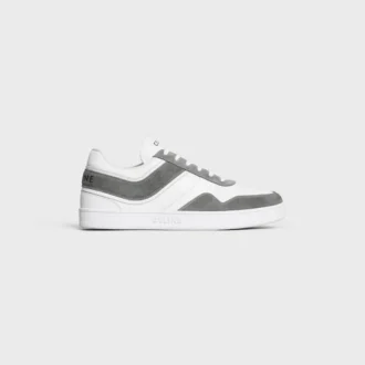 Zapatillas deportivas de ante y piel de becerro