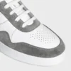 Zapatillas deportivas de ante y piel de becerro Zapatillas deportivas de ante y piel de becerro