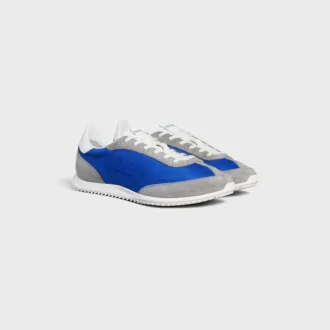 Zapatillas Racer de nailon, ante y piel de becerro