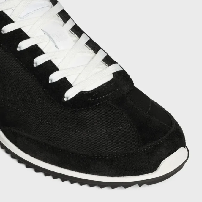 Zapatillas Racer de nailon, ante y piel de becerro Zapatillas Racer de nailon, ante y piel de becerro