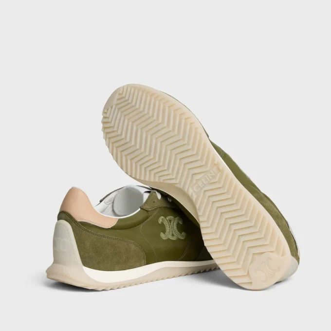 Zapatillas Racer de nailon, ante y piel de becerro Zapatillas Racer de nailon, ante y piel de becerro