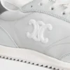 Zapatillas Racer de nailon, piel de becerro laminada y piel de becerro