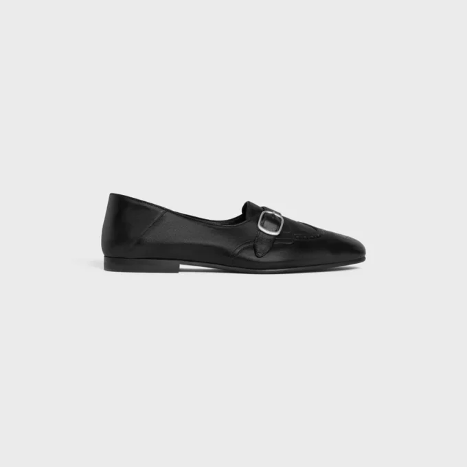 Zapatos CELINE John con correa en piel de becerro flexible Zapatos CELINE John con correa en piel de becerro flexible